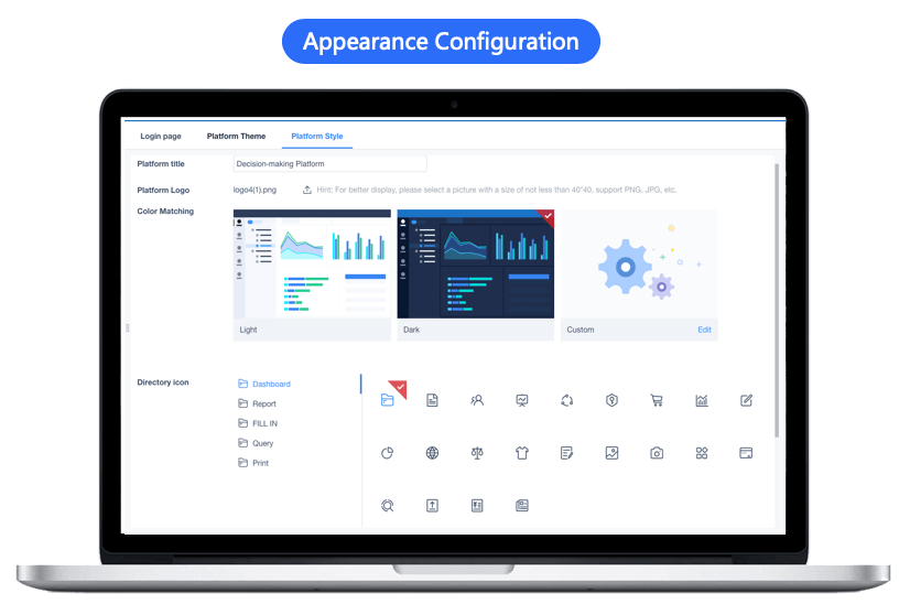 Appearence Configuration