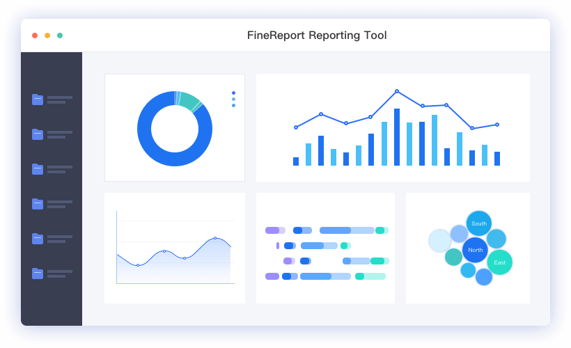 FineReport Product flow Picture