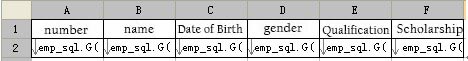 Binding data columns