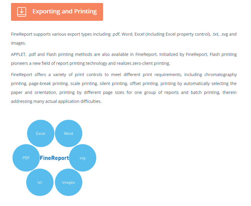 Five kinds of mainstream web reports Contrast: Batch Report Print ...