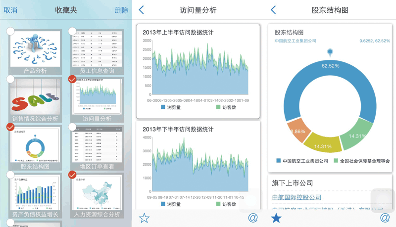 企业web表格制作软件之android客户端展示