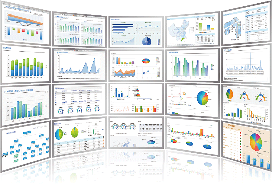 Massive visualization charts