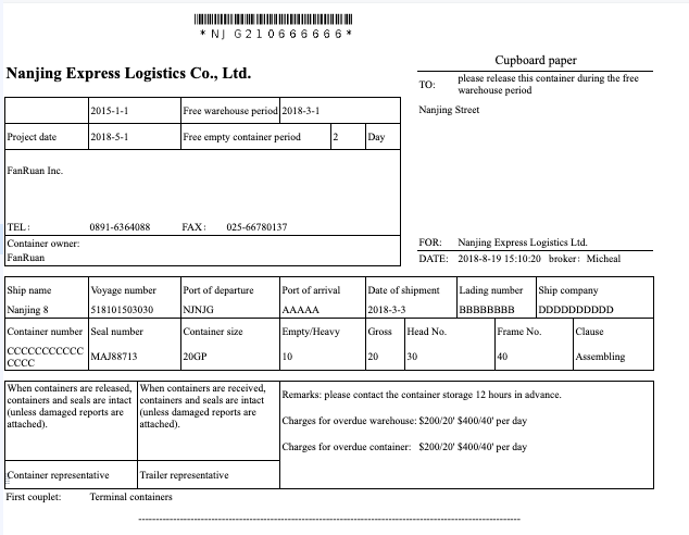 invoice