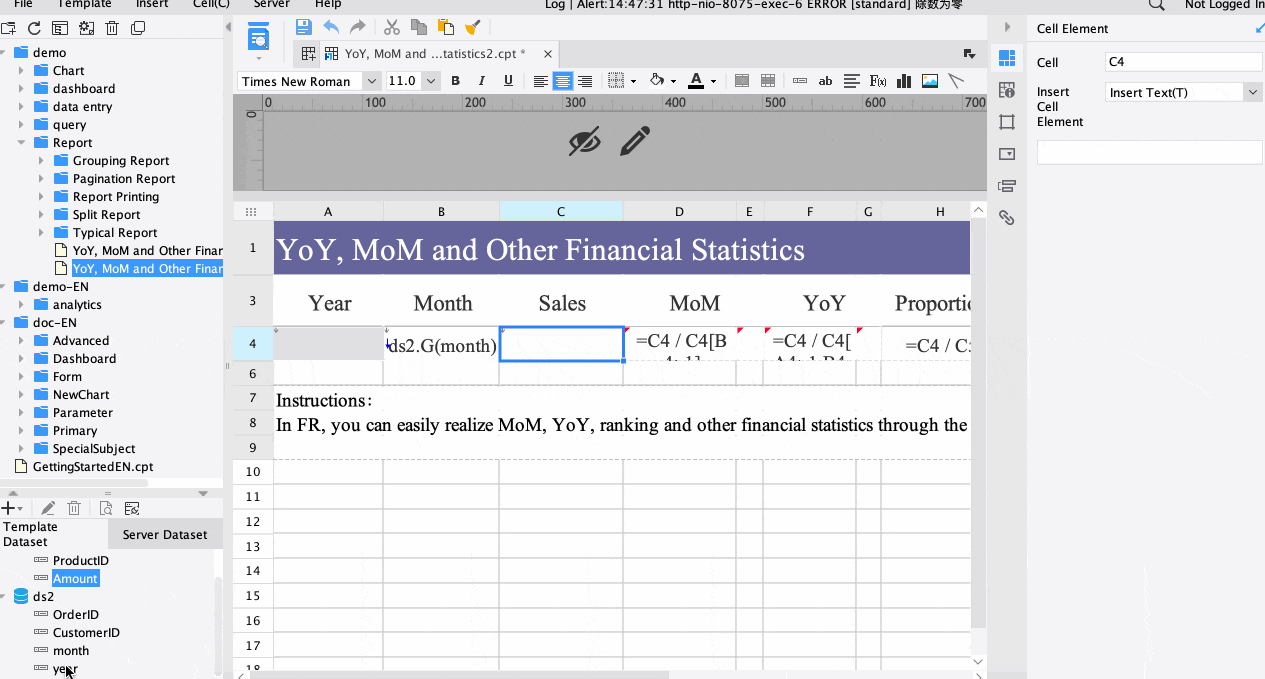 how to calculate YoY growth 