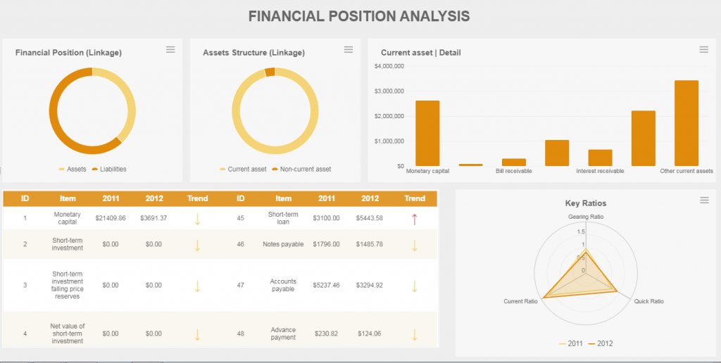 HTML Report Examples - Financial Analysis