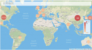 データ分析手法-地図ポイントマップ