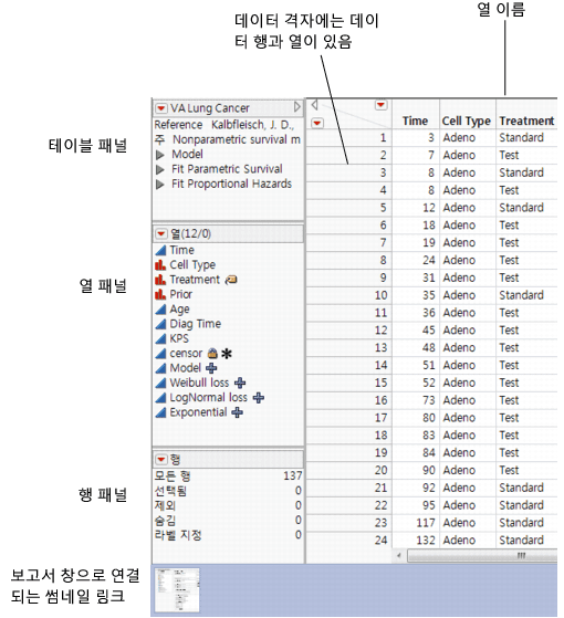 데이터 테이블