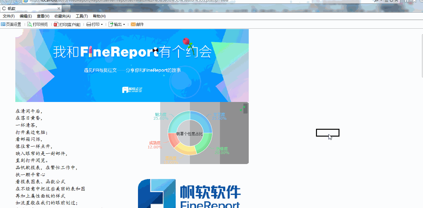 FineReport報表與BI商業智慧軟體-帆軟粉絲分享 · 報表模板製作