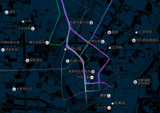 [圖表外掛程式發布] 軌跡圖——幫助企業輕鬆追蹤百萬終端實時軌跡