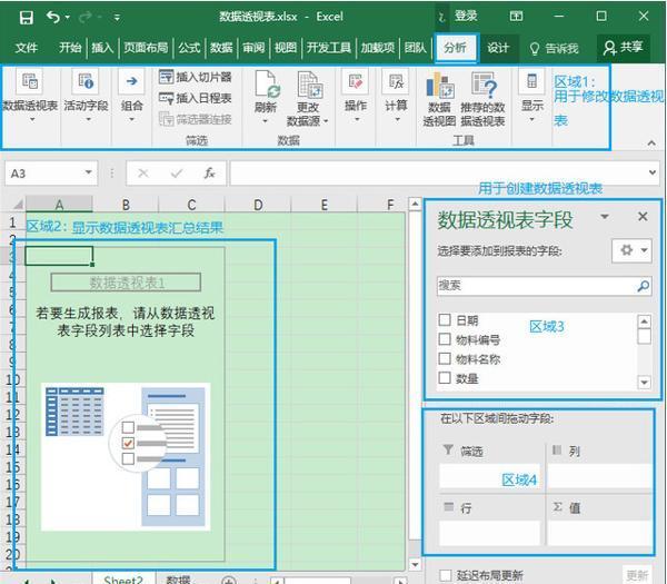 excel樞紐分析表製作範例
