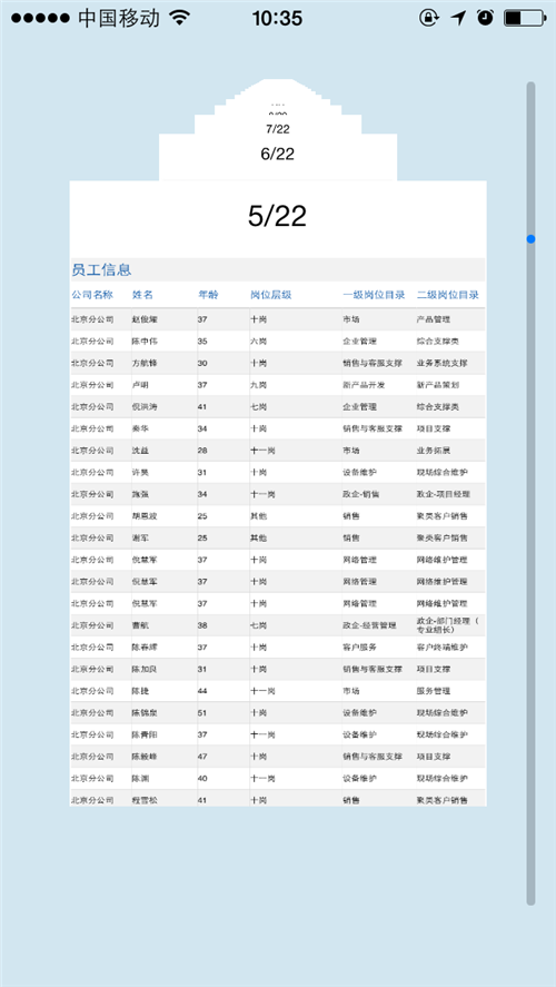 移动BI实用小功能:翻页