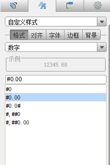 数字样式