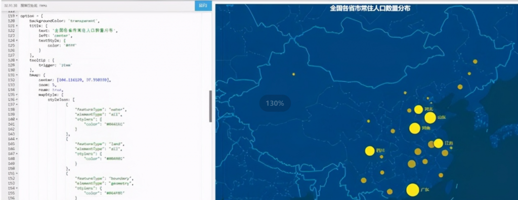 第一种是用python、echarts组合的方法，这种方式要求具有一定的JS编程基础，难度较高