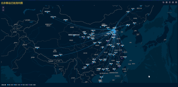 04、流向地图——北京春运迁徙流向地图