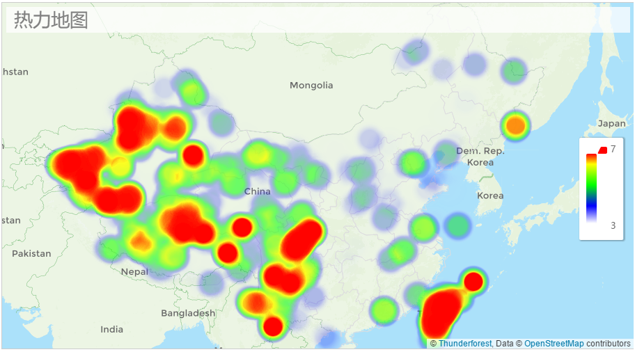 热力地图