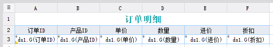 钻取报表