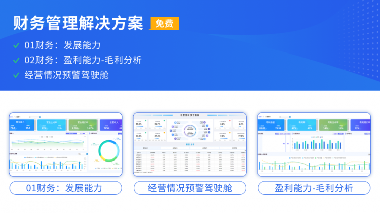 财务管理报表