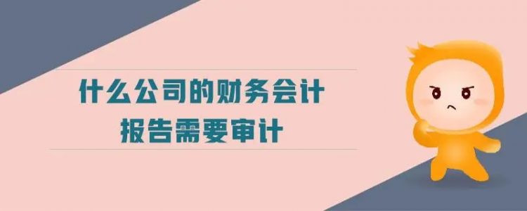 什么企业需要进行审计