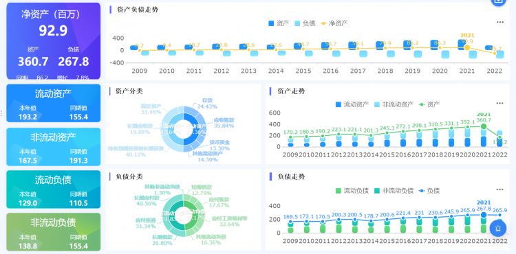 资产负债分析