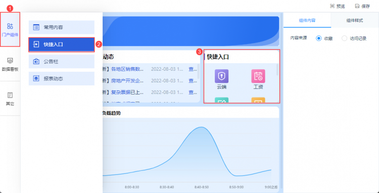 拖拽式低成本开发